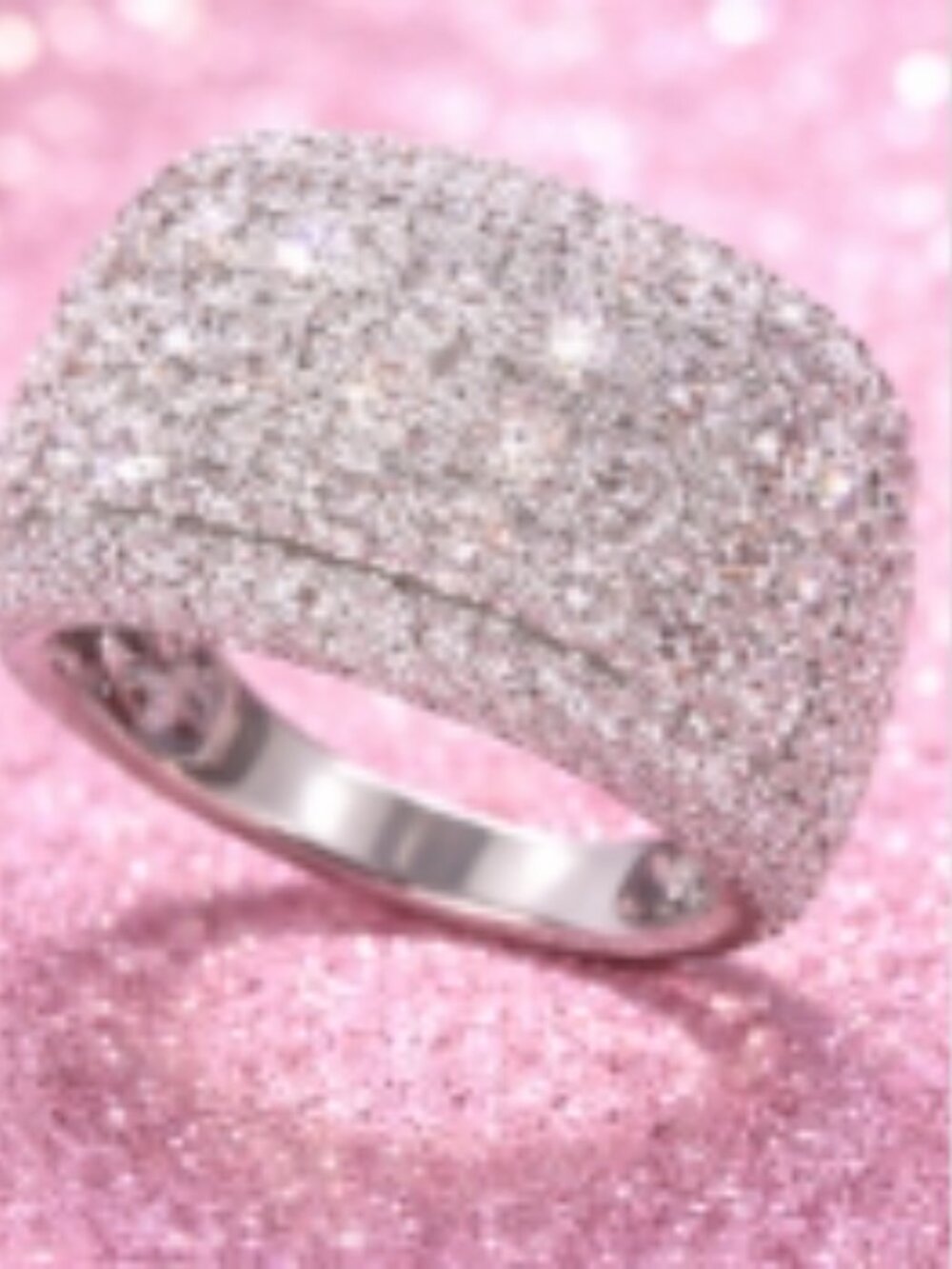 BRIDAL ENGAGMENT WEDDING RING - Picture 3 of 6